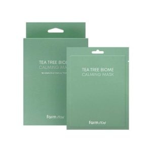 FARMSTAY TEA TREE BIOME MASQUE CALMANTE 25ML 10 UNITES - FARMSTAY