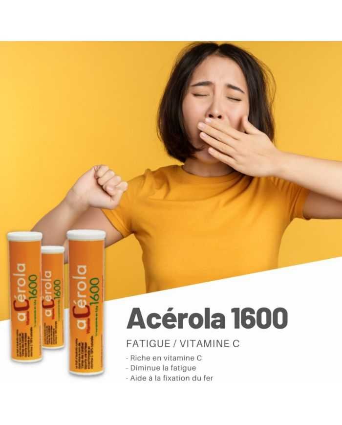 ACEROLA 1600 14 COMPRIMES A CROQUER - FENIOUX