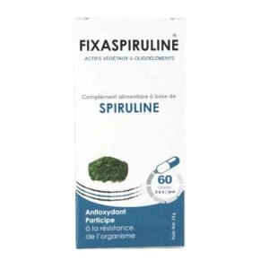 FIXA SPIRULINE SPIRULINE 60 GELULES - FIXA