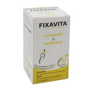FIXAVITA VITAMINES ET MINERAUX 30 GELULES - FIXA