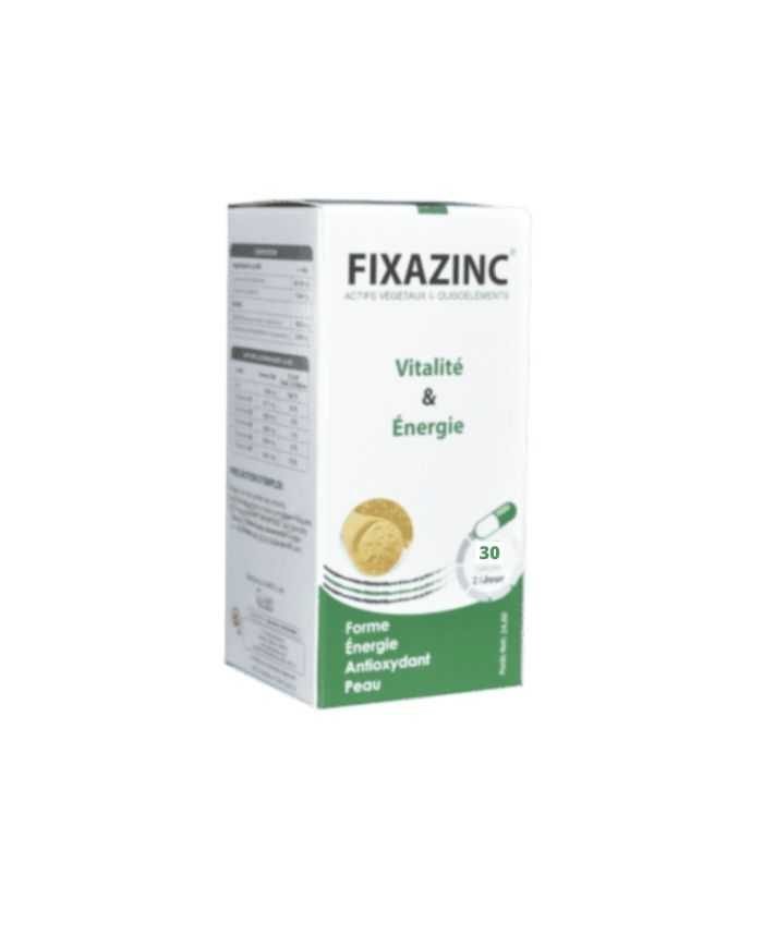 FIXAZINC VITALITE ET ENERGIE 30 GELULES - FIXA
