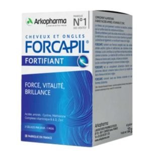 FORCAPIL CHEVEUX ET ONGLES 60 GELULES - FORCAPIL