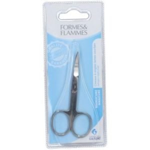 FORME ET FLAMMES CISEAUX A ONGLES COURBES ACIER INOXYDABLE REF 82 - FORMES ET FLAMMES