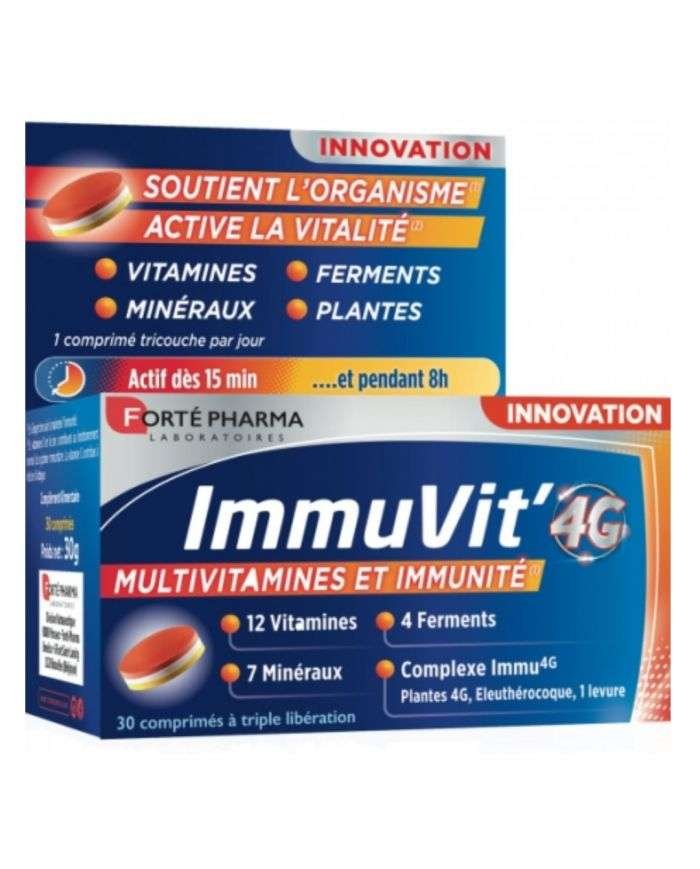FORTE PHARMA IMMUVIT 4G 30 COMPRIMES - FORTE PHARMA