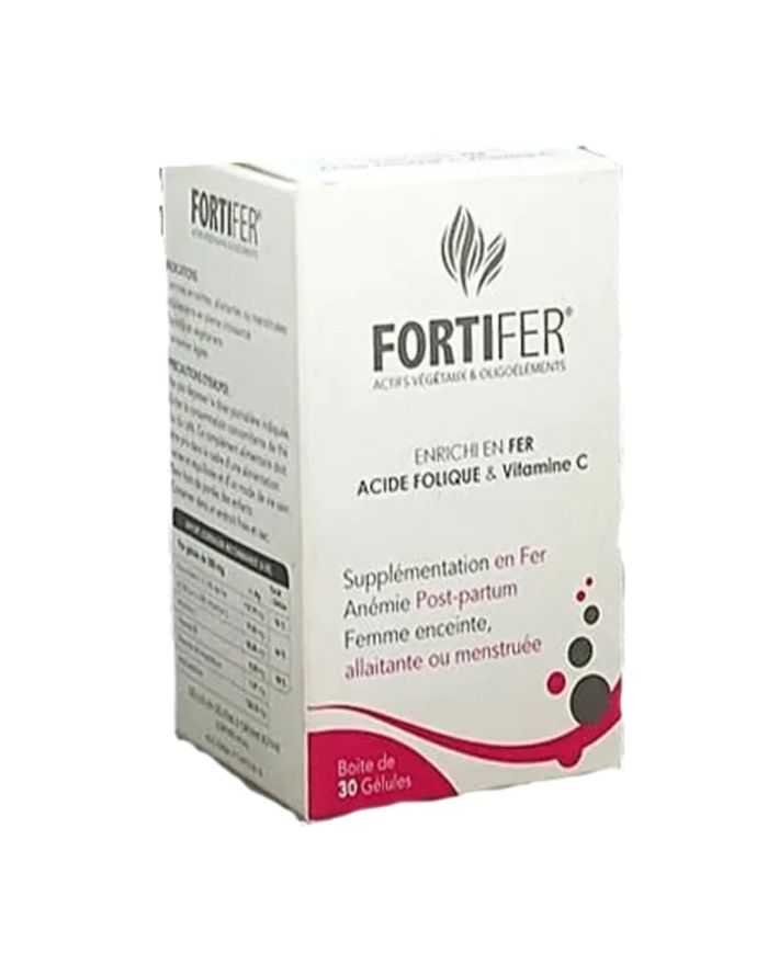 FORTIFER FER VITAMINE C ET ACIDE FOLIQUE 30 GELULES - FORTIFIER