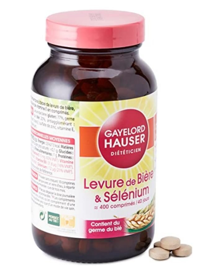 GAYELORD HAUSER LEVURE DE BIERE ET SELENIUM 400 COMPRIMES - GAYELAURD HAUSER