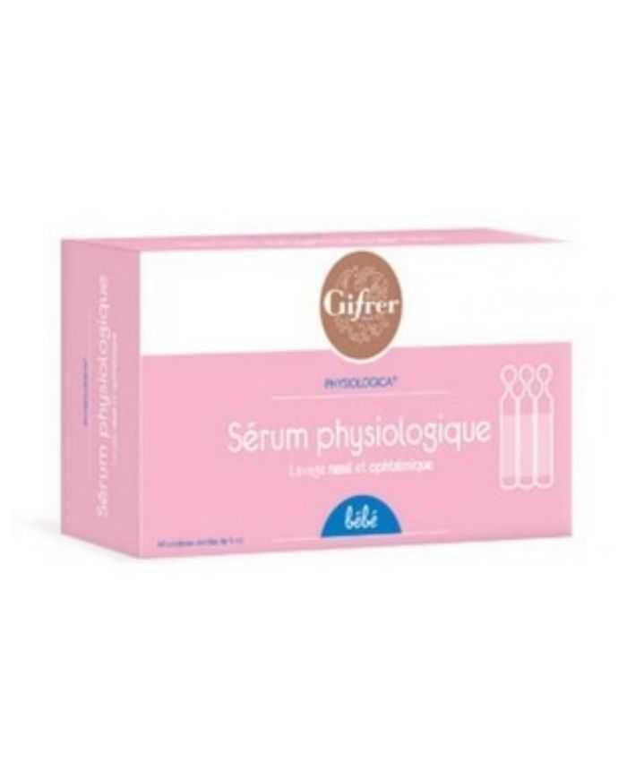GIFRER SERUM PHYSIOLOGIQUE BEBE 40X5ML - GIFRER