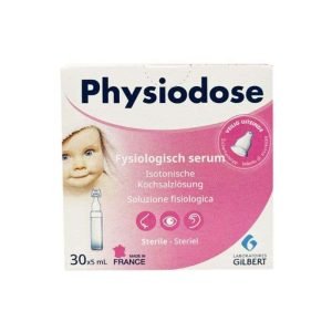 GILBERT PHYSIODOSE SERUM PHYSIOLOGIQUE SALINE SOLUTION 30*5 ML - GILBERT
