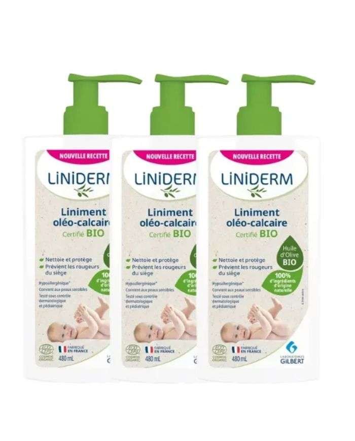 GILBERT LINIDERM LINIMENT OLEO CALCAIRE PACK DE 3 - GILBERT