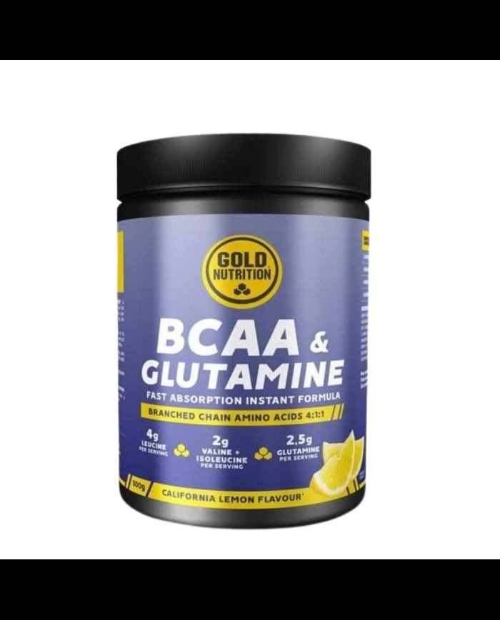 GOLD NUTRITION BCAA ET GLUTAMINE CALIFORNIA LEMON FLAVOUR 300 G - GOLD NUTRITION