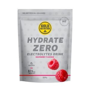 GOLD NUTRITION HO HYDRATE ZERO ELECTROLYTES DRINK RASPBERRY FLAVOUR 200 G - GOLD NUTRITION