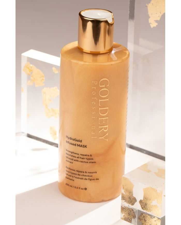 GOLDERY HYDROGOLD INFUSED MASK 250 ML - Goldery Professional