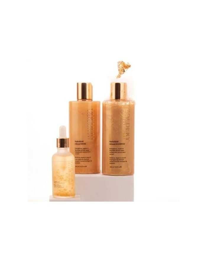 GOLDERY PROFESSIONAL HAIR REPAIR TREATMENT KIT - Goldery Professional