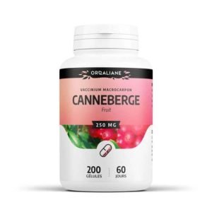 GPH CANNEBERGE FRUIT 200 GELULES 250 MG - GPH DIFFUSION