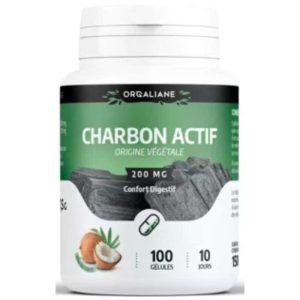 GPH CHARBON VEGETAL 100 GELULES 200 MG - GPH DIFFUSION