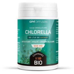 GPH CHLORELLA 500 MG 100 COMPRIMES - GPH DIFFUSION