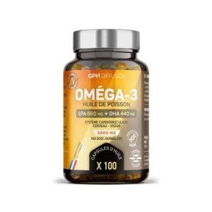 GPH DIFFUSION OMEGA 3 100 CAPSULES - GPH DIFFUSION