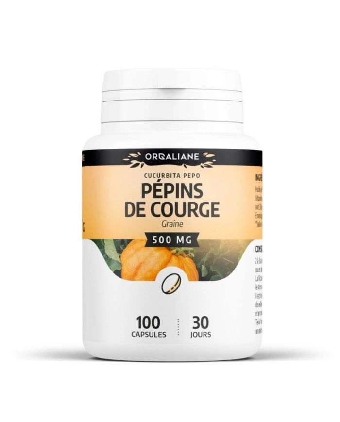 GPH HUILE DE PEPINS DE COURGE 100 CAPSULES - GPH DIFFUSION
