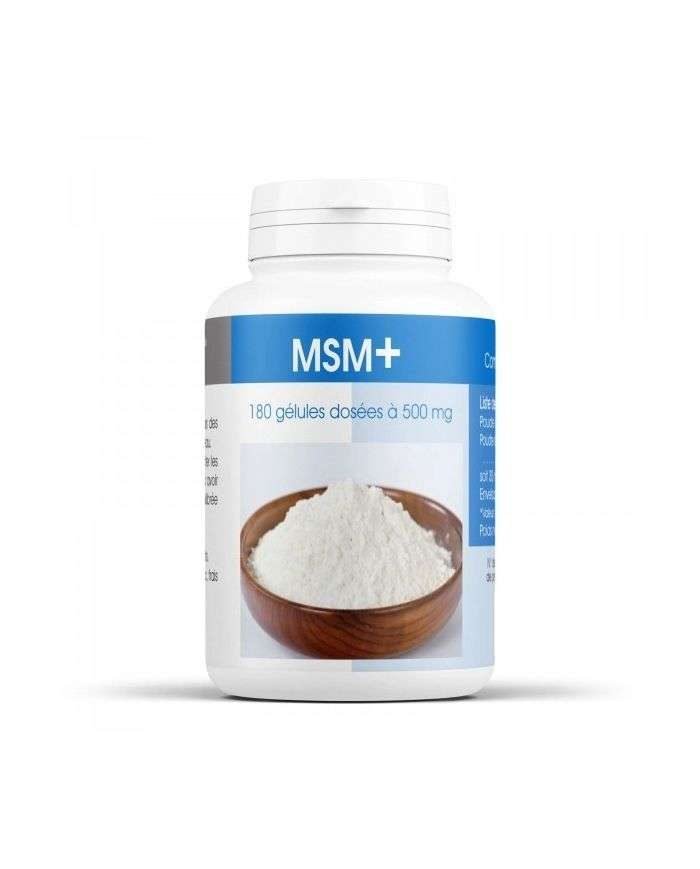 GPH MSM 180 GELULES DOSEES A 500 MG - GPH DIFFUSION