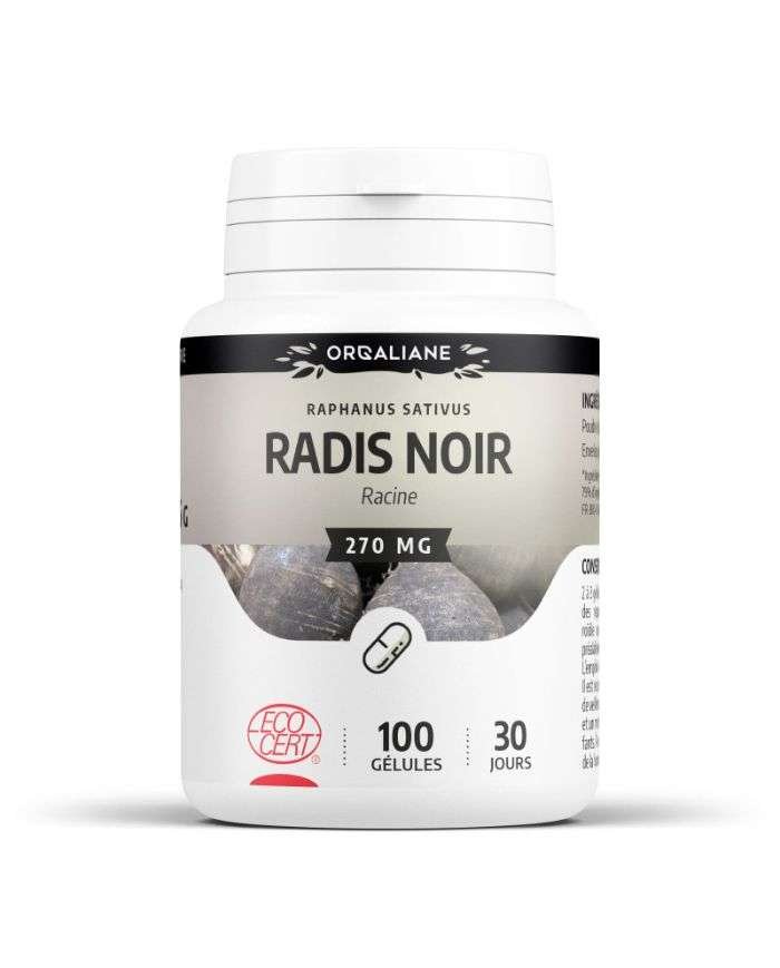 GPH ORGALIANE RADIS NOIR 270 MG 100 GELULES - GPH DIFFUSION