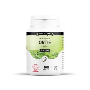 GPH ORTIE FEUILLE 100 GELULES DOSEES A 210 MG - GPH DIFFUSION