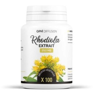 GPH RHODIOLA EXTRAIT 250 MG 100 GELULES - GPH DIFFUSION