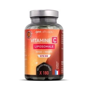 GPH DIFFUSION VITAMINE C LIPOSOMALE 675 MG 180 GELULES - GPH DIFFUSION