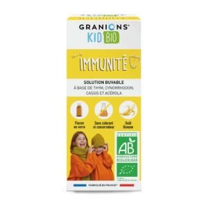 GRANIONS KIDS IMMUNITE BIO 125ML GOUT BANANE - GRANIONS