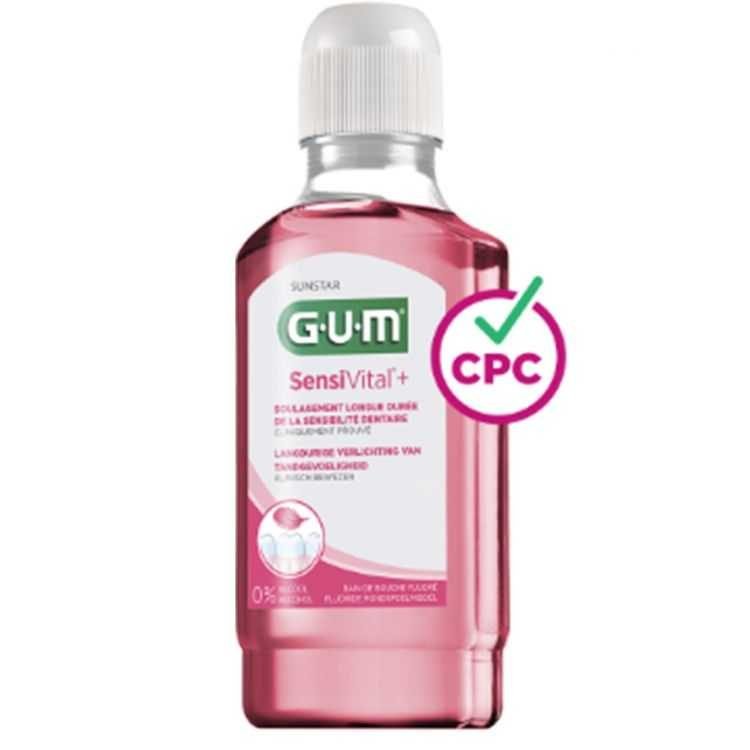 GUM BAIN DE BOUCHE SENSIVITAL + 300 ML REF 6081 - GUM