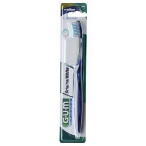 GUM BROSSE A DENTS ORIGINAL WHITE MEDIUM COMPACTE REF 563 - GUM