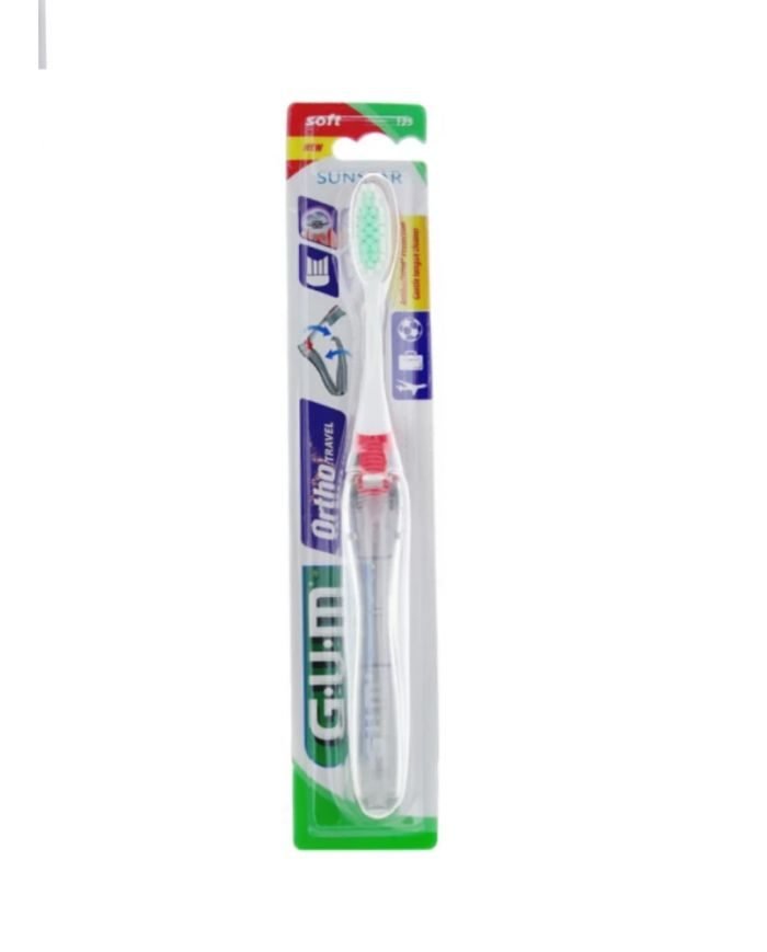 GUM BROSSE A DENTS ORTHODONTIE AMBULATOIRE REF 125 - GUM