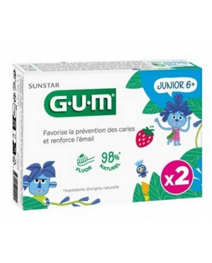 GUM JUNIOR 6+ PACK 2 DENTIFRICES - GUM