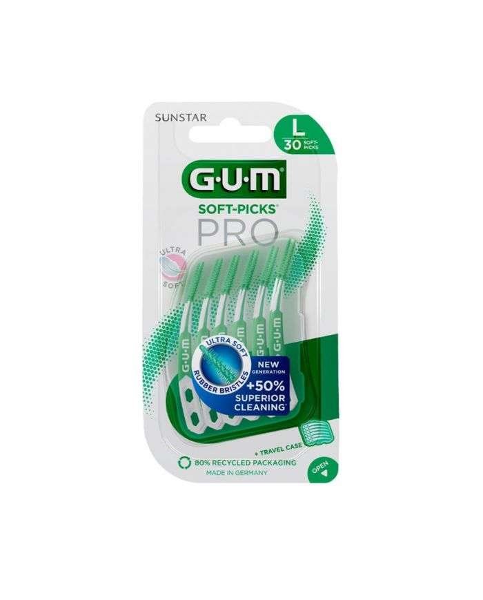 GUM SOFT PICKS PRO SOUPLE TAILLE L PACK DE 30 - GUM