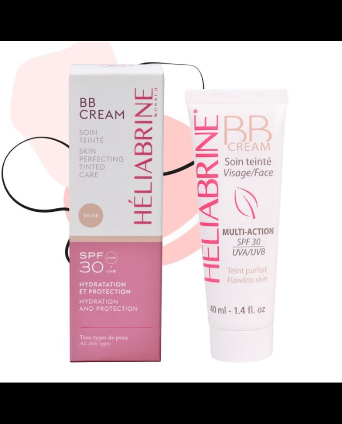 HELIABRINE BB CREME SOIN TEINTE BEIGE SPF 30 HYDRATATION ET PROTECTION 40 ML - HELIABRINE