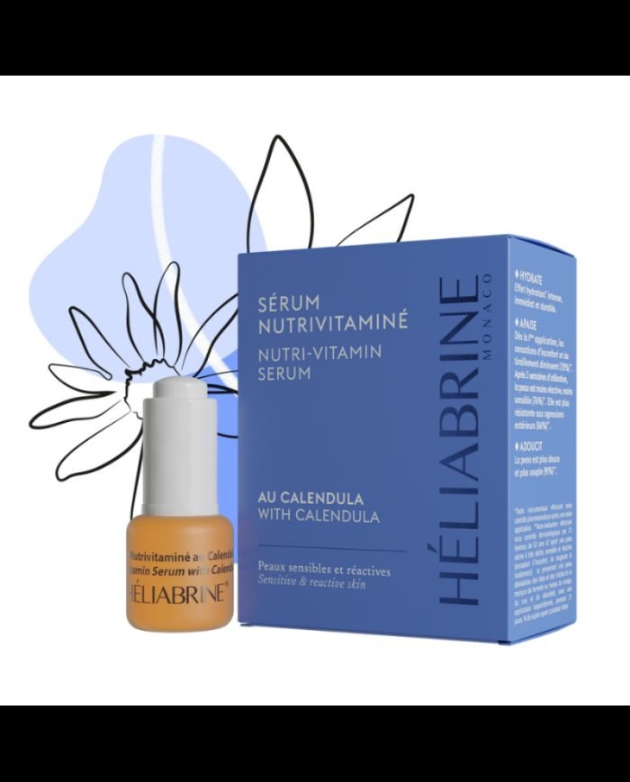 HELIABRINE SERUM NUTRIVITAME AU CALENDULA PEAU SENSIBLE ET REACTIVE 15ML - HELIABRINE