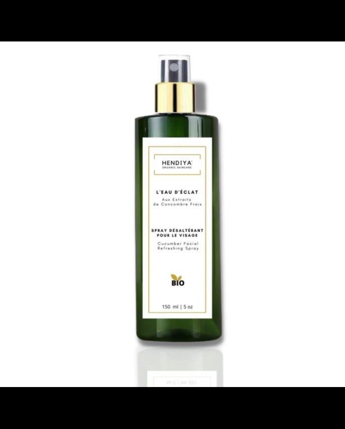 HENDIYA EAU D’ECLAT SPRAY DESALTERANT POUR LE VISAGE 150 ML - HENDIYA ORGANIC SKINCARE