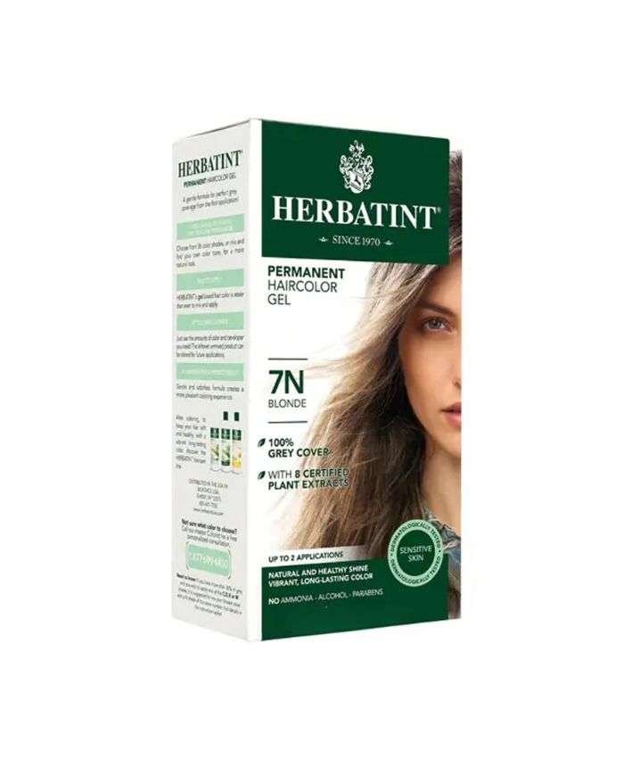 HERBATINT SOIN COLORANT PERMANENT 7N BLOND 170 ML - HERBATINT