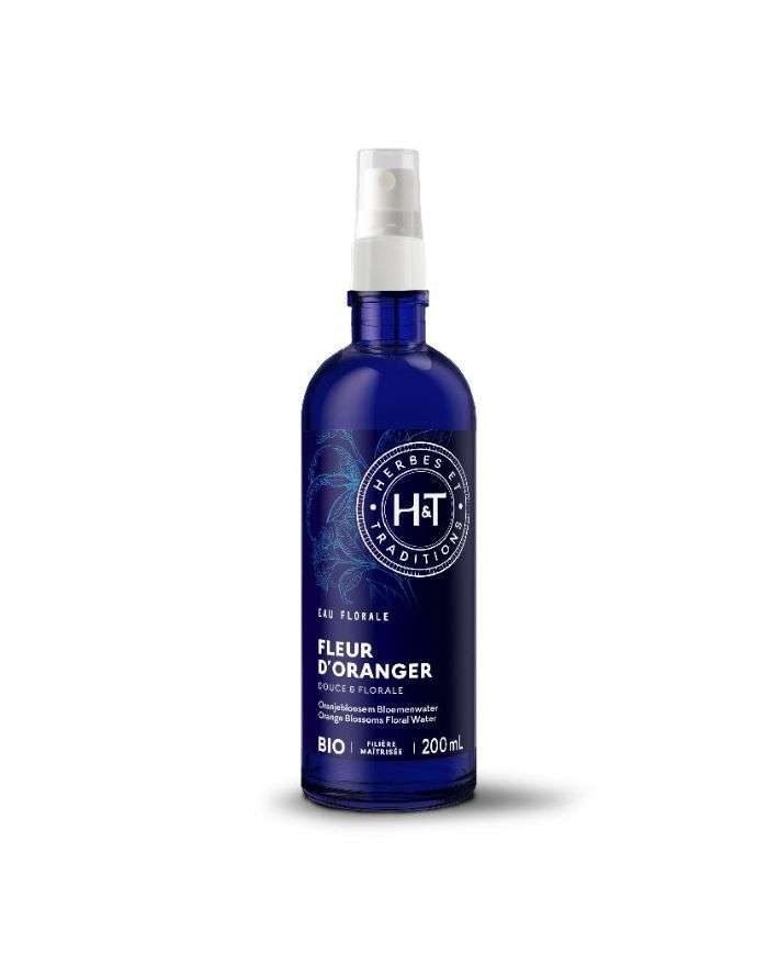 HERBES ET TRADITIONS EAU FLORALE FLEUR D’ORANGER 200ML - HERBES ET TRADITIONS