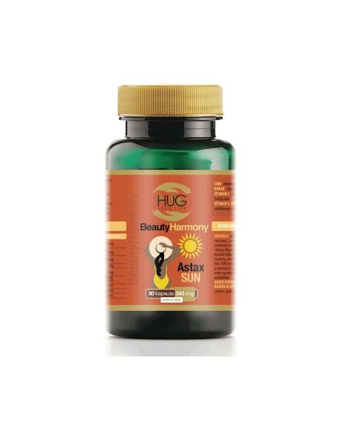 HUG BEAUTE HARMONIE ASTAX SOLEIL PROTECT 30 GELULES 541 MG - HUG