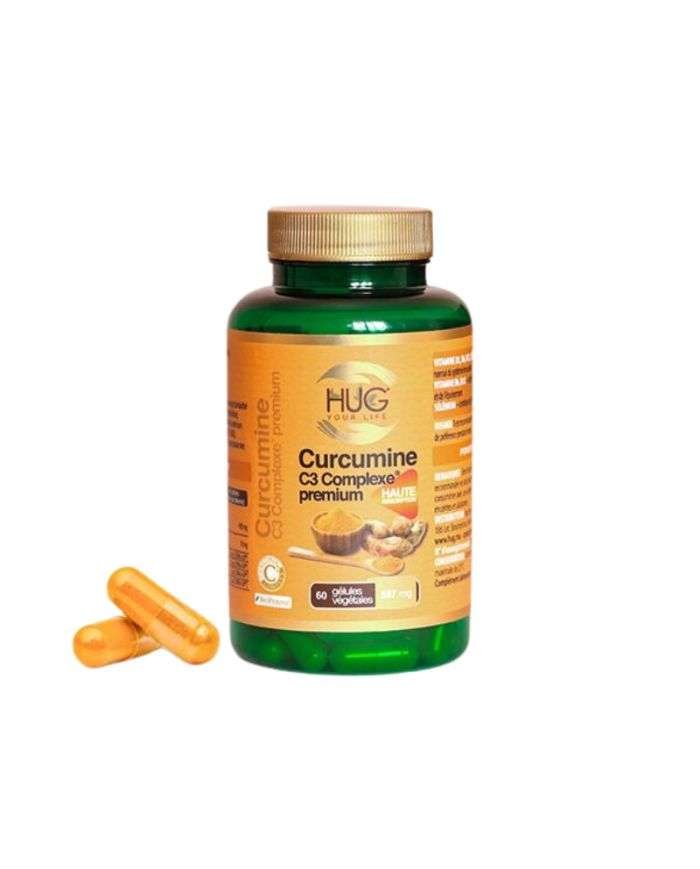HUG CURCUMIN C3 COMPLEX PREMIUM 587 MG 60 CAPSULES - HUG
