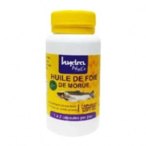 HYDRA PLUS HUILE DE FOIE DE MORUE 60 capsules - HYDRA PHYT'S
