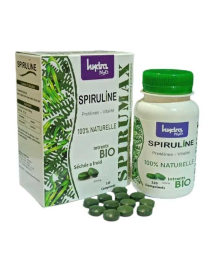 HYDRA PLUS SPIRULINE 120 comprimes - HYDRA PHYT'S