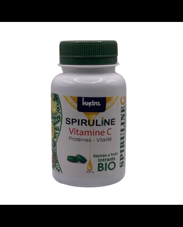 HYDRA PLUS SPIRULINE VITAMINE C 120 COMPRIMES - HYDRA PHYT'S