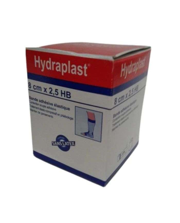 HYDRAPLAST BANDEADHESIVE ELASTIQUE 8CM*2.5 HB - HYDRAPLAST