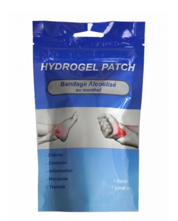 HYDROGEL ALCOHOLIC MENTHOL BANDAGE 7.5CM*2M - HYDROGEL