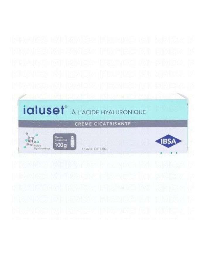 IALUSET A L ACIDE HYALURONIQUE CREME CICATRISANTE 100 G - IALUSET