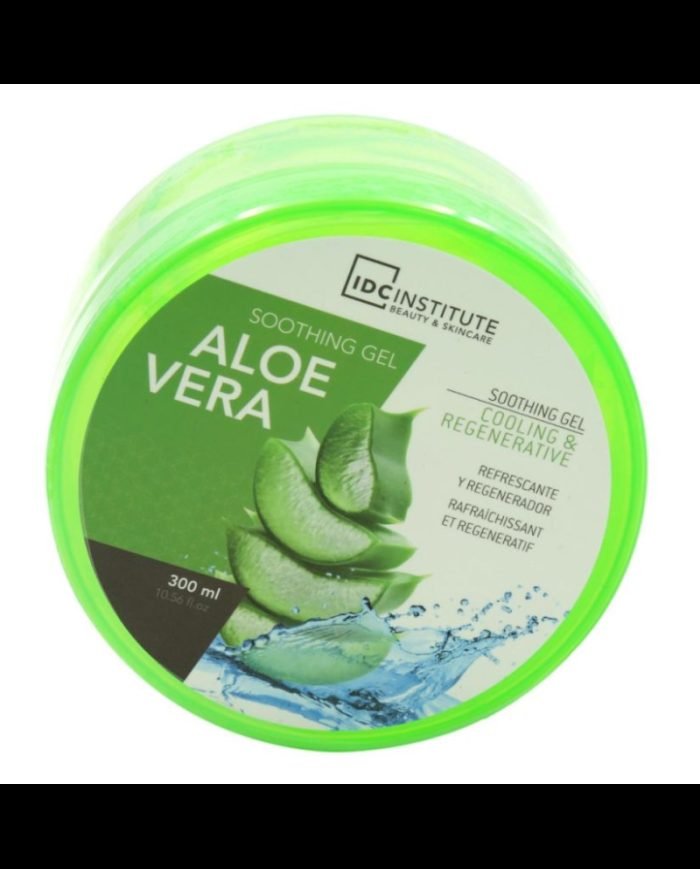 IDC INSTITUTE GEL APPAISANT ALOE VERA 300 ML REF 48551 - IDC INSTITUTE BEAUTY ET SKINCARE