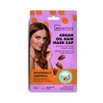 IDC INSTITUTE MASQUE CAPILLAIRE BONNET A L’HUILE D’ARGAN REF 3453 - IDC INSTITUTE BEAUTY ET SKINCARE