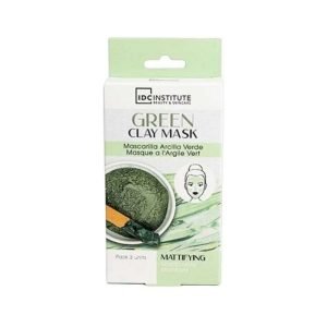 IDC INSTITUTE MASQUE MATIFIANT ARGILE VERT PACK DE 3 REF 90105 - IDC INSTITUTE BEAUTY ET SKINCARE