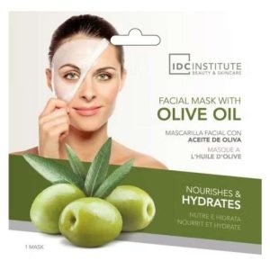 IDC INSTITUTE MASQUE TISSU NOURRISSANT VISAGE HUILE OLIVE 1 UNITE REF 3093 - IDC INSTITUTE BEAUTY ET SKINCARE